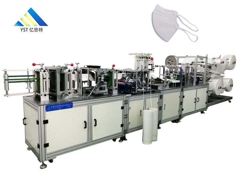 China Factory Professional Technical Support Disposable Non Woven Elastic Earloop Fully Automatic 3ply Flat Masks Making Machine Featured Image